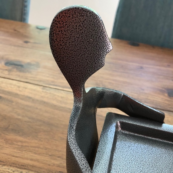 Two Men & A Caddy with Outstretched Arms - Picture 4 of 13